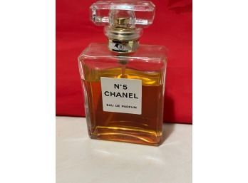 Vintage Chanel Number Five Perfume 3/4 Full