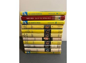 Assorted Nancy Drew Series Carolyn Keene Books.