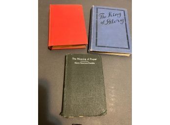 A Collection Of Three Vintage Religious Books