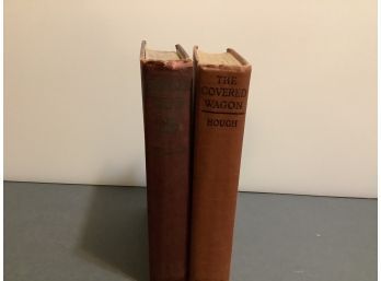 Antique Books Bunker Bean, Covered Wagon 1913 And 1920
