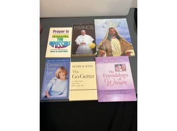 Lot Of Six Christian Religious Books