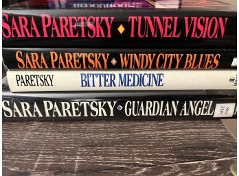 Sara Paretsky Novels 4 Hardcovers.