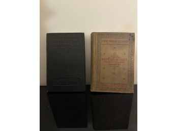 Antique School Books, Trigonometry 1929 & Baldwin Readers 1897