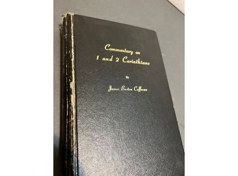 Very Rare Commentary On 1 And 2  Corinthians  By James Burton Coffman