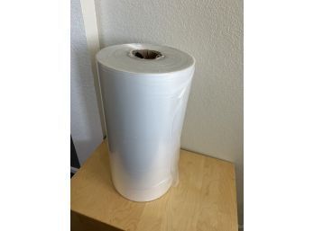 3600 Ft!! Clear Plastic Sheeting Roll 20x 3652 Ft .0018' Thickness 2mil Poly // 1 Of 3