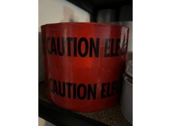 Electrical Caution Marking Tape 2000ft
