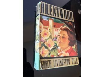 Rare Vintage Brentwood Grace Livingston Hill, 1937 Great, Cover Art