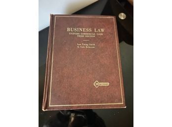 Business Law Roberson, 1971