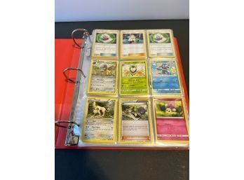 Binder Of Pokemon Cards