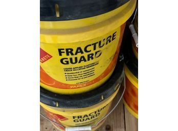 3.5 Gallon Bucket New Fracture Guard For Concrete Crack Isolation.