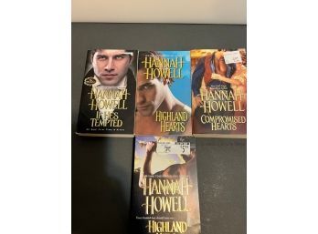 Collection Of 4  Hannah Howell Paperback. Historical Renaissance Romance Lot #4