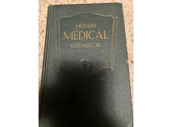 Antique Book Modern Medical Counselor