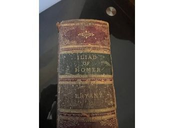 Very Rare  Antiquarian Book The ILLIAD Of HOMER 1881