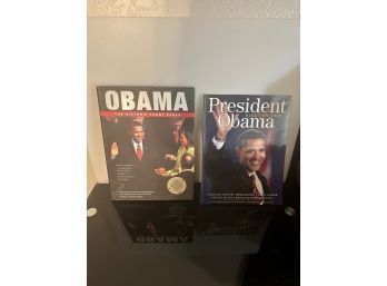 Set Of Two Obama Coffee Table Books