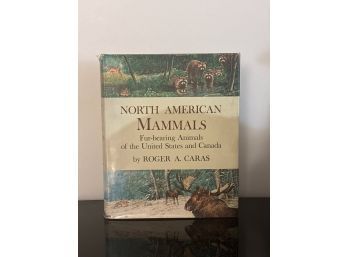 North American Mammals Large Hardcover Book