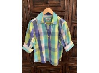 Womens New Frox Croft Button Up Top Size-14P