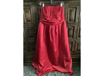 Davids Bridal / Prom Strapless Dress Size-18