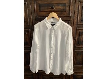 Womens Button Up Long Sleeve Shirt Size-XL