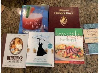Assorted Cookbooks Including Cheyenne Frontier Days Collectible