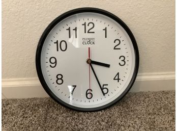 12 Inch Plumeet Wall Clock