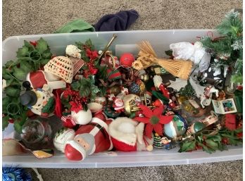 Box Of Vintage Christmas