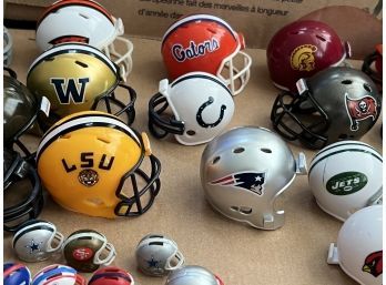 Lot Of 43 Mini And Micro Riddell Helmets