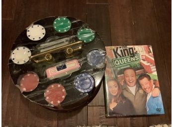 Poker Chips And King Of Queens 2nd Season Dvd Set Sealed