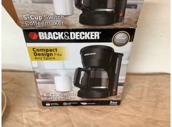 Black & Decker Five Cup Coffee Maker