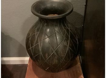 Large  14 Inch Tall Floor Vase
