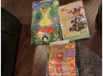 Three Toddler Halloween Costumes