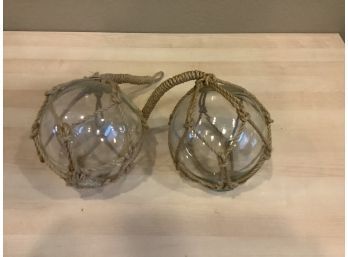 Hanging Nautical 6' Glass  Balls