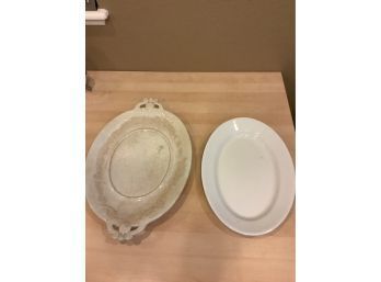 Antique Serving Platters