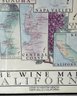 The Wine Map Of California