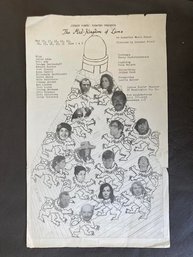 1960's Judson Poets' Theater (Flyer) Mailer, The Mid-Kingdom Of Lions