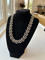 Vintage Couture Tear-Drop Signed Eligible Necklace