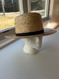 Vintage Unisex  Straw Hat