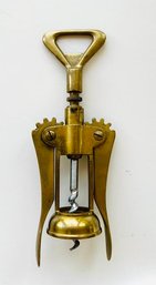 Vintage All-Brass Cork Screw