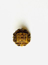 'Honor Award' Pin Vintage Vary Small