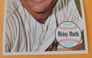 1964 Topps Oversized #25 Mantle Smashes 15th Series Homer Card