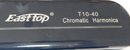 EASTTOP T10-40 10 Holes Chromatic Harmonica With Original Case