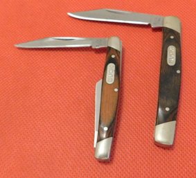 2 Buck Jackknives Models 375 & 379
