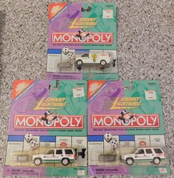 Johnny Lightning 2000 Monopoly B&M (2) And Electric Company