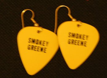 Smokey Greene Country Western Artist Earrings