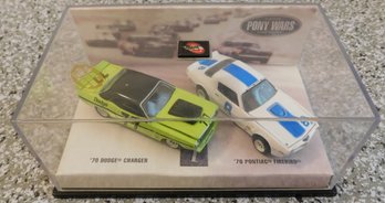 Hot Wheels Pony Wars '70 Dodge Charger VS '70 Pontiac Firebird 53800