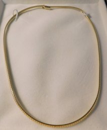 14 KT 17 Inch Gold Necklace 17.8 Grams Boxed