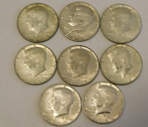 Mix Lot Kennedy Halves 1966 To 1969