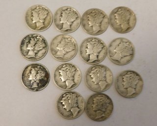 Lot Of Roosevelt Silver Dimes