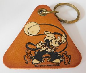 Walt Disney Productions Vintage Key Chain