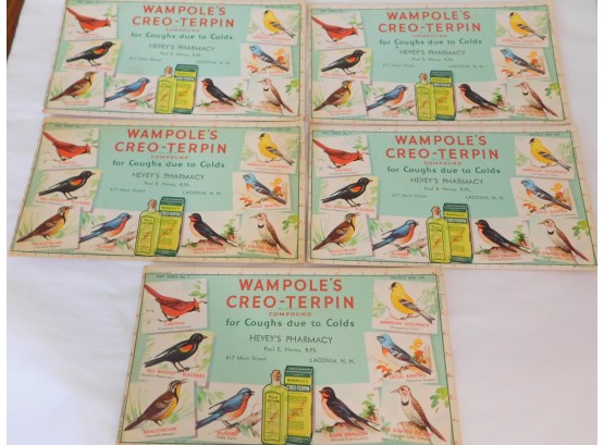 Wampole's Creo-Terpin Compound Advertising Ink Blotter