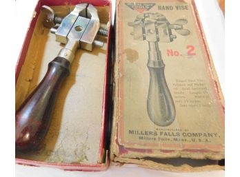 Millers Falls Hand Vise #2 With Box